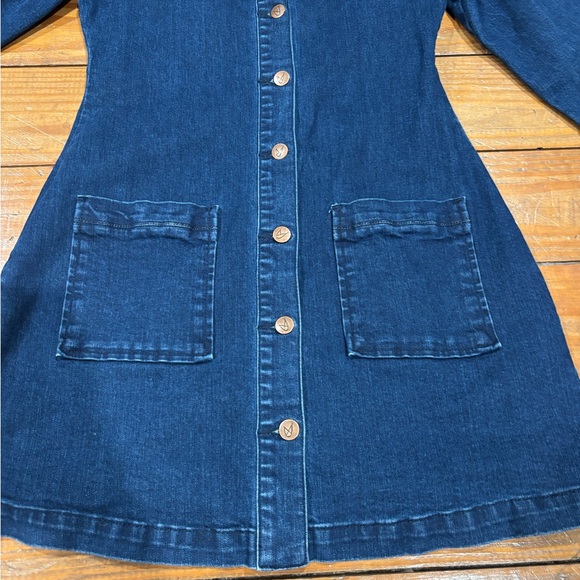 (1009)+DENIM DRESS+ - Picture 2 of 6